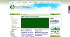 Desktop Screenshot of parquedoibirapuera.com